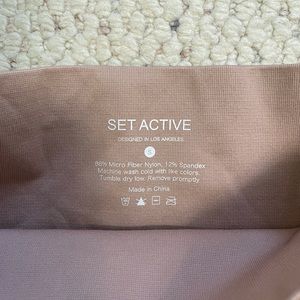 Set active biker shorts - sculpt flex